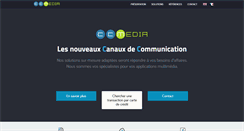 Desktop Screenshot of ccmedia.fr