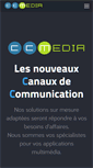 Mobile Screenshot of ccmedia.fr